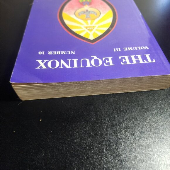 The Equinox:The Review of Scientific Illuminism Vol. 3 No. 10 Rev. 2nd Printing - Picture 4 of 13